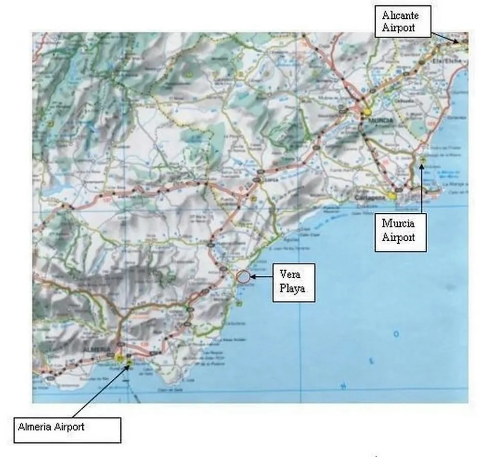 Διαμέρισμα Homes Of Spain, Al Andalus Residencial G Apartamento Precioso Con Wifi Vera